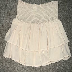 Tube top OR amino skirt